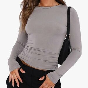 Long sleeve shirt (“Skims dupe”)